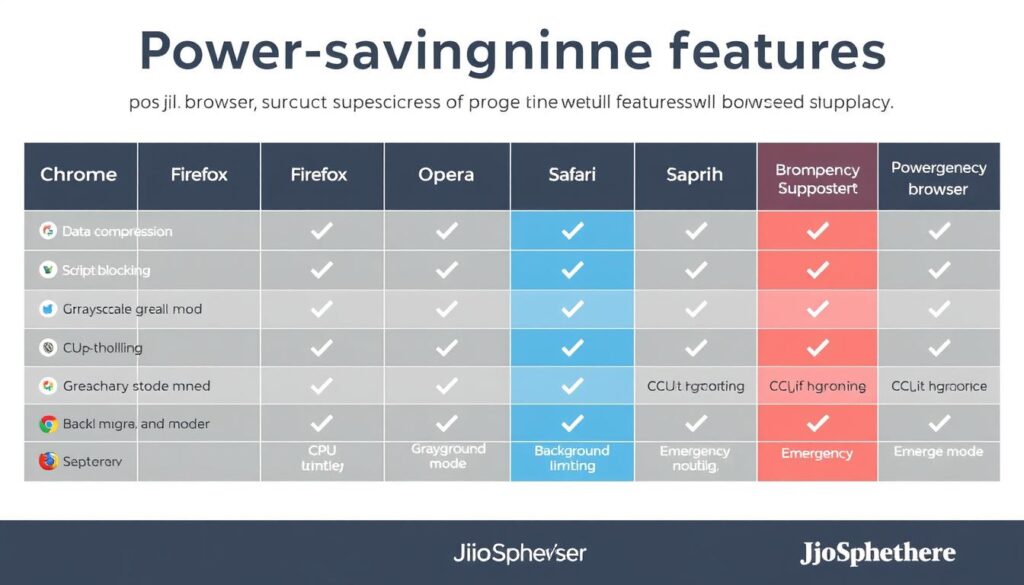 JioSphere Browser Power-Saver: Extend Battery Life by 40% During Blackouts