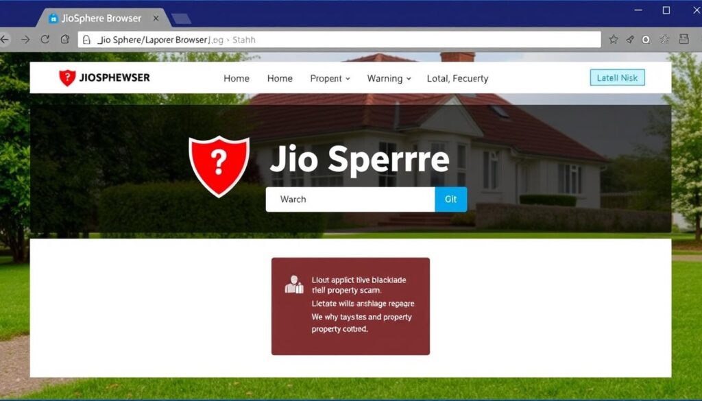 JioSphere Browser Property Guardian