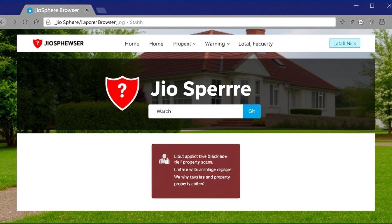 JioSphere Browser Property Guardian